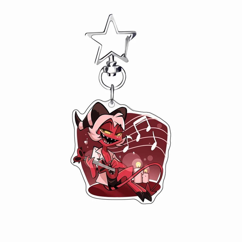 Anime Keychain For Helluva Boss Stella Moxxie Chaz Millie Stolas Q Version Self-made Keychain Móc Khóa In Theo Yêu Cầu, Chất Liệu Mica Trong Suốt In 2 Mặt , Dày 4mm 9 Anime Keychain For Helluva Boss Stella Moxxie Chaz Millie Stolas Q Version Self-made Keychain Móc Khóa In Theo Yêu Cầu, Chất Liệu Mica Trong Suốt In 2 Mặt , Dày 4mm - Ảnh 9