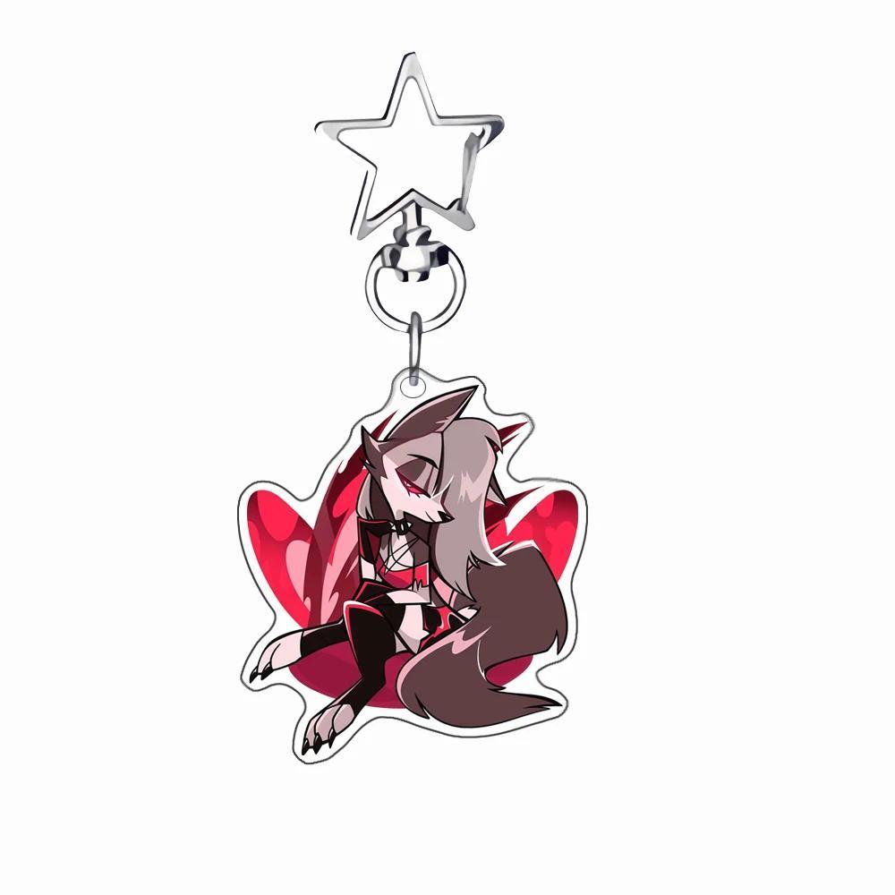 Anime Keychain For Helluva Boss Stella Moxxie Chaz Millie Stolas Q Version Self-made Keychain Móc Khóa In Theo Yêu Cầu, Chất Liệu Mica Trong Suốt In 2 Mặt , Dày 4mm 10 Anime Keychain For Helluva Boss Stella Moxxie Chaz Millie Stolas Q Version Self-made Keychain Móc Khóa In Theo Yêu Cầu, Chất Liệu Mica Trong Suốt In 2 Mặt , Dày 4mm - Ảnh 10