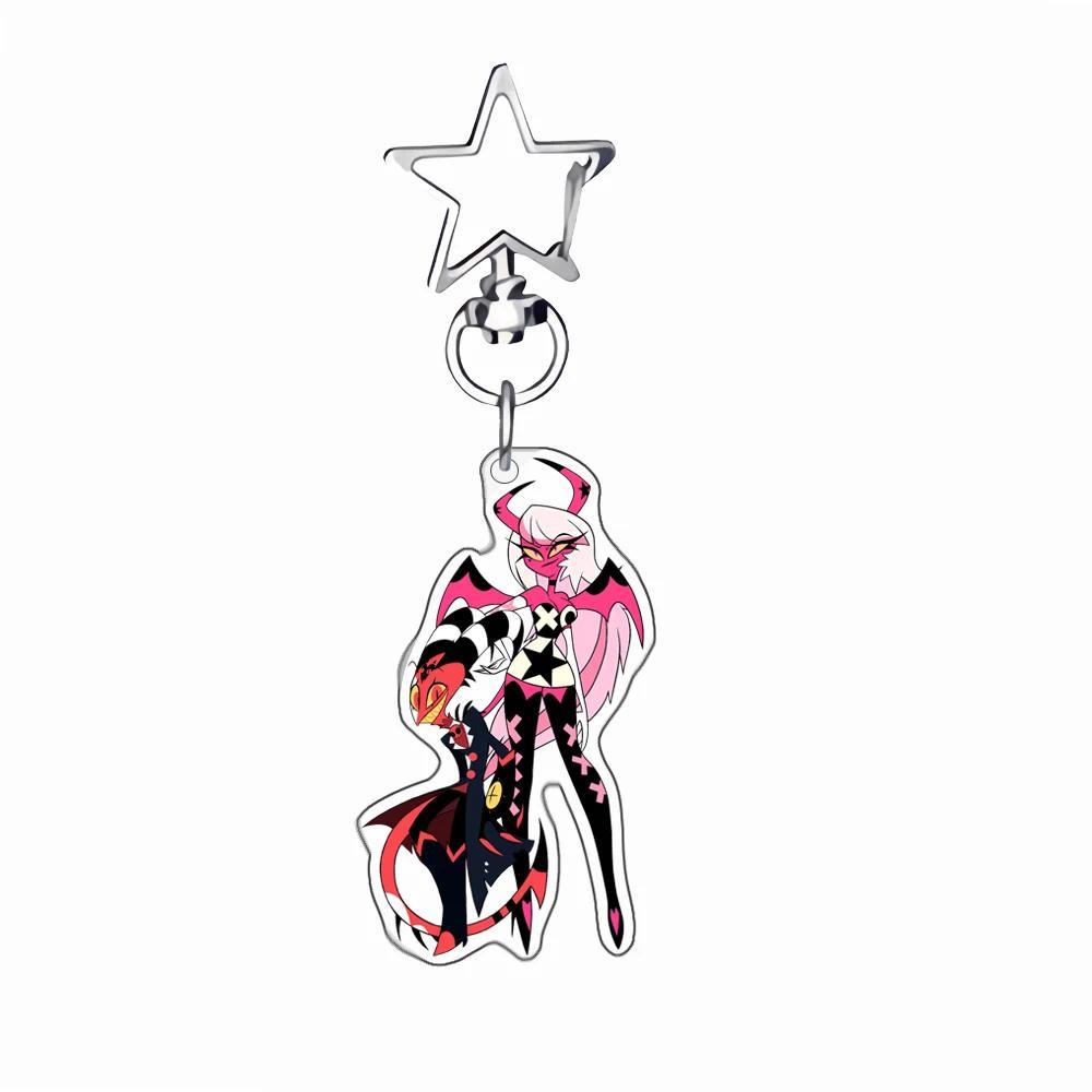 Anime Keychain For Helluva Boss Stplas Blitzo Millie Loona Octavia Acrylic Keychain Acrylic Móc Khóa In Theo Yêu Cầu, Chất Liệu Mica Trong Suốt In 2 Mặt , Dày 4mm 2 Anime Keychain For Helluva Boss Stplas Blitzo Millie Loona Octavia Acrylic Keychain Acrylic Móc Khóa In Theo Yêu Cầu, Chất Liệu Mica Trong Suốt In 2 Mặt , Dày 4mm - Ảnh 2