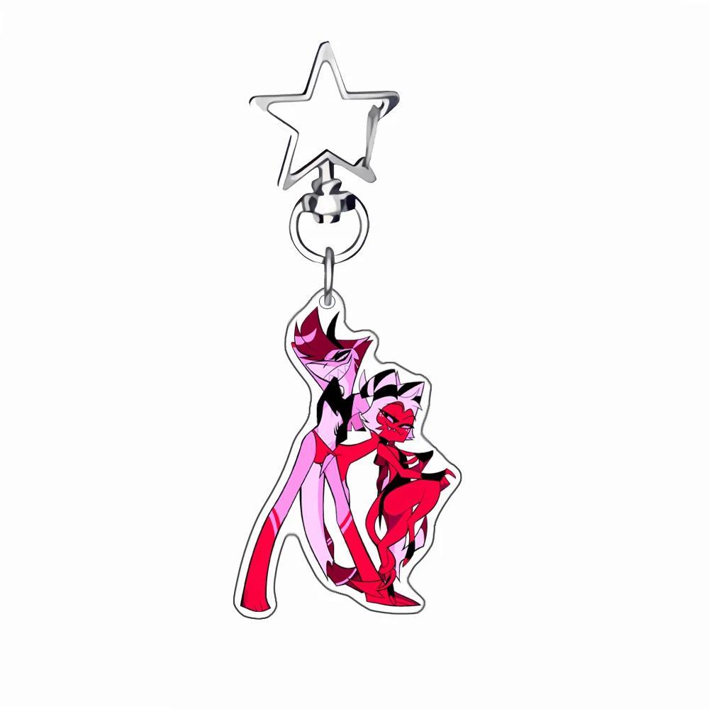 Anime Keychain For Helluva Boss Stplas Blitzo Millie Loona Octavia Acrylic Keychain Acrylic Móc Khóa In Theo Yêu Cầu, Chất Liệu Mica Trong Suốt In 2 Mặt , Dày 4mm 17 Anime Keychain For Helluva Boss Stplas Blitzo Millie Loona Octavia Acrylic Keychain Acrylic Móc Khóa In Theo Yêu Cầu, Chất Liệu Mica Trong Suốt In 2 Mặt , Dày 4mm - Ảnh 17