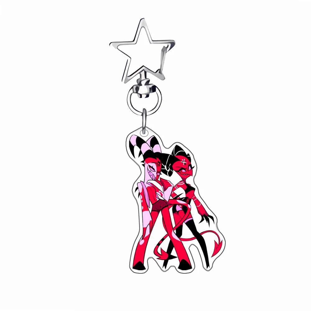 Anime Keychain For Helluva Boss Stplas Blitzo Millie Loona Octavia Acrylic Keychain Acrylic Móc Khóa In Theo Yêu Cầu, Chất Liệu Mica Trong Suốt In 2 Mặt , Dày 4mm 3 Anime Keychain For Helluva Boss Stplas Blitzo Millie Loona Octavia Acrylic Keychain Acrylic Móc Khóa In Theo Yêu Cầu, Chất Liệu Mica Trong Suốt In 2 Mặt , Dày 4mm - Ảnh 3