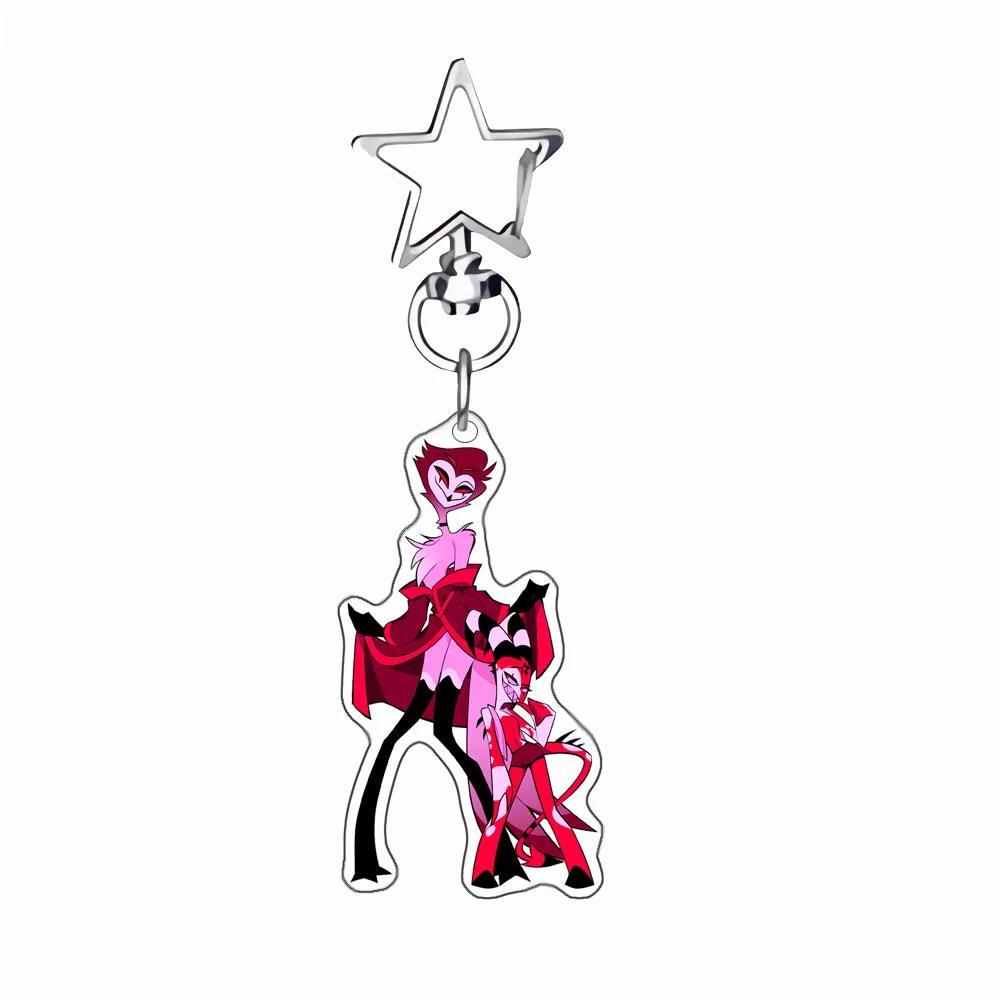 Anime Keychain For Helluva Boss Stplas Blitzo Millie Loona Octavia Acrylic Keychain Acrylic Móc Khóa In Theo Yêu Cầu, Chất Liệu Mica Trong Suốt In 2 Mặt , Dày 4mm 4 Anime Keychain For Helluva Boss Stplas Blitzo Millie Loona Octavia Acrylic Keychain Acrylic Móc Khóa In Theo Yêu Cầu, Chất Liệu Mica Trong Suốt In 2 Mặt , Dày 4mm - Ảnh 4