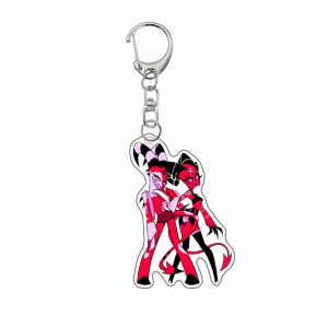 Anime Keychain For Helluva Boss Stplas Blitzo Millie Loona Octavia Acrylic Keychain Acrylic Móc Khóa In Theo Yêu Cầu, Chất Liệu Mica Trong Suốt In 2 Mặt , Dày 4mm
