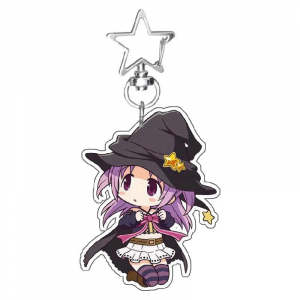 Anime Keychain For Puella Magi Madoka Magica Karin Misono Nemu Hiiragi Mifuyu Azusa Kuroe Móc Khóa In Theo Yêu Cầu, Chất Liệu Mica Trong Suốt In 2 Mặt , Dày 4mm