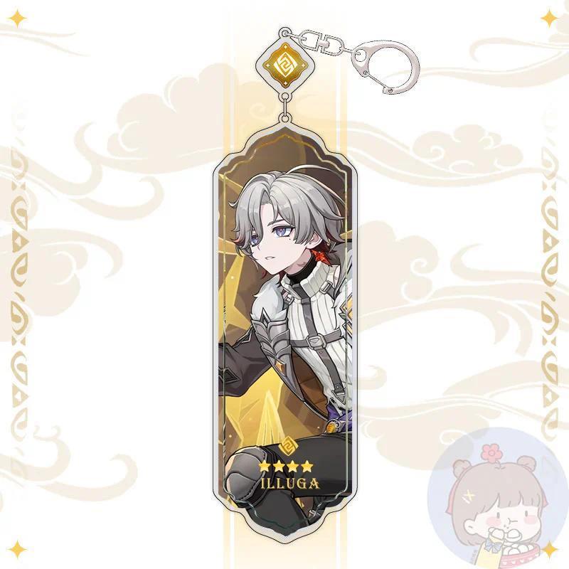 Anime Keychain Furina Hutao Neuvillette Mualani Kinich Interlayer Cute Keychain Mica Keychain Móc Khóa In Theo Yêu Cầu, Chất Liệu Mica Trong Suốt In 2 Mặt , Dày 4mm 11 Anime Keychain Furina Hutao Neuvillette Mualani Kinich Interlayer Cute Keychain Mica Keychain Móc Khóa In Theo Yêu Cầu, Chất Liệu Mica Trong Suốt In 2 Mặt , Dày 4mm - Ảnh 11