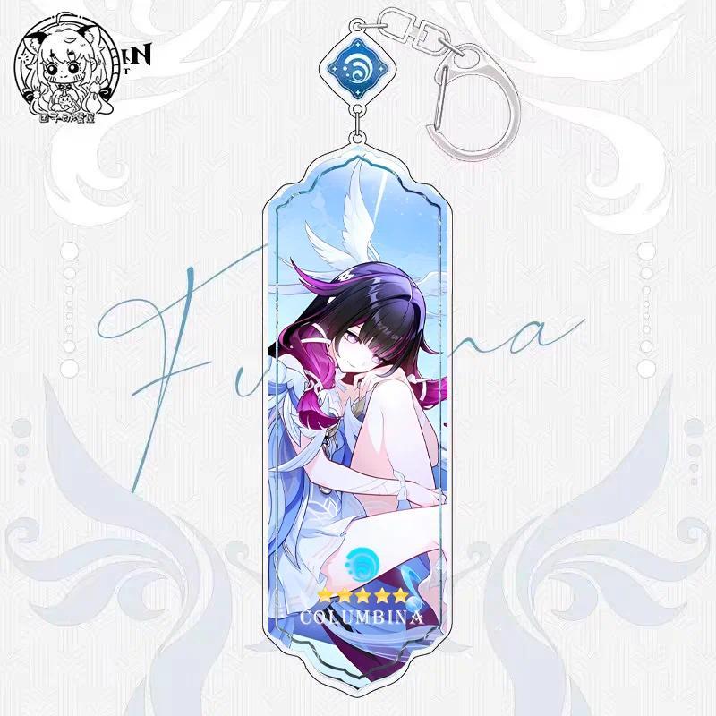 Anime Keychain Furina Hutao Neuvillette Mualani Kinich Interlayer Cute Keychain Mica Keychain Móc Khóa In Theo Yêu Cầu, Chất Liệu Mica Trong Suốt In 2 Mặt , Dày 4mm 6 Anime Keychain Furina Hutao Neuvillette Mualani Kinich Interlayer Cute Keychain Mica Keychain Móc Khóa In Theo Yêu Cầu, Chất Liệu Mica Trong Suốt In 2 Mặt , Dày 4mm - Ảnh 6