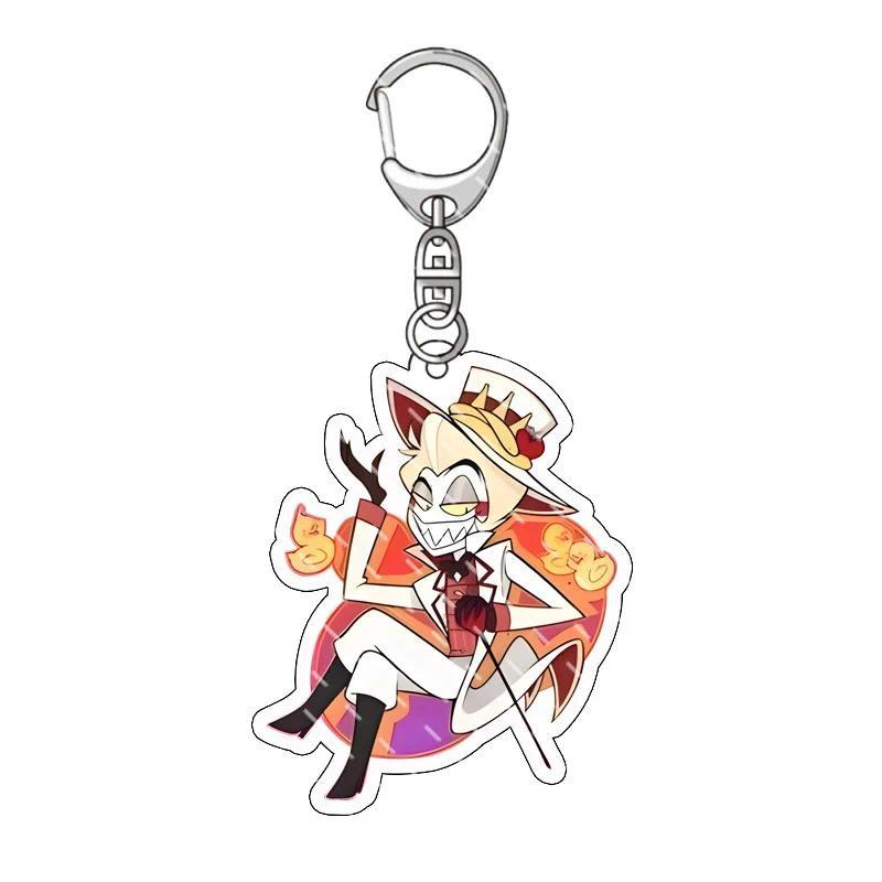 Anime Keychain Hazbin Hotel Cartoon Figure Ad Alastor Sir Pentious Adam The Exorcist Pendant Móc Khóa In Theo Yêu Cầu, Chất Liệu Mica Trong Suốt In 2 Mặt , Dày 4mm 11 Anime Keychain Hazbin Hotel Cartoon Figure Ad Alastor Sir Pentious Adam The Exorcist Pendant Móc Khóa In Theo Yêu Cầu, Chất Liệu Mica Trong Suốt In 2 Mặt , Dày 4mm - Ảnh 11