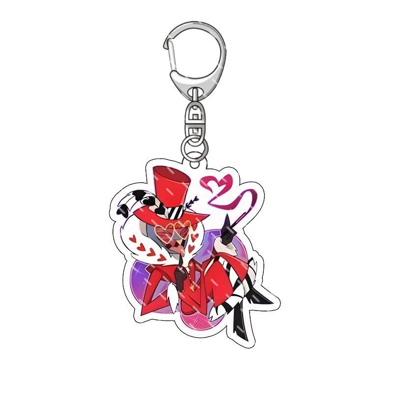Anime Keychain Hazbin Hotel Cartoon Figure Ad Alastor Sir Pentious Adam The Exorcist Pendant Móc Khóa In Theo Yêu Cầu, Chất Liệu Mica Trong Suốt In 2 Mặt , Dày 4mm 6 Anime Keychain Hazbin Hotel Cartoon Figure Ad Alastor Sir Pentious Adam The Exorcist Pendant Móc Khóa In Theo Yêu Cầu, Chất Liệu Mica Trong Suốt In 2 Mặt , Dày 4mm - Ảnh 6