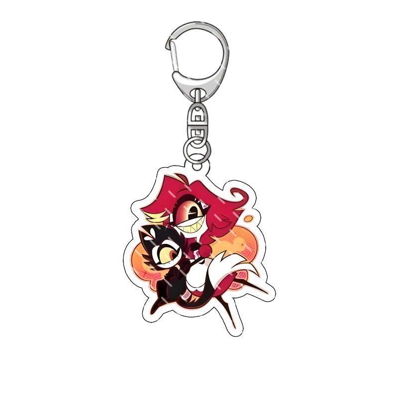 Anime Keychain Hazbin Hotel Cartoon Figure Ad Alastor Sir Pentious Adam The Exorcist Pendant Móc Khóa In Theo Yêu Cầu, Chất Liệu Mica Trong Suốt In 2 Mặt , Dày 4mm 7 Anime Keychain Hazbin Hotel Cartoon Figure Ad Alastor Sir Pentious Adam The Exorcist Pendant Móc Khóa In Theo Yêu Cầu, Chất Liệu Mica Trong Suốt In 2 Mặt , Dày 4mm - Ảnh 7
