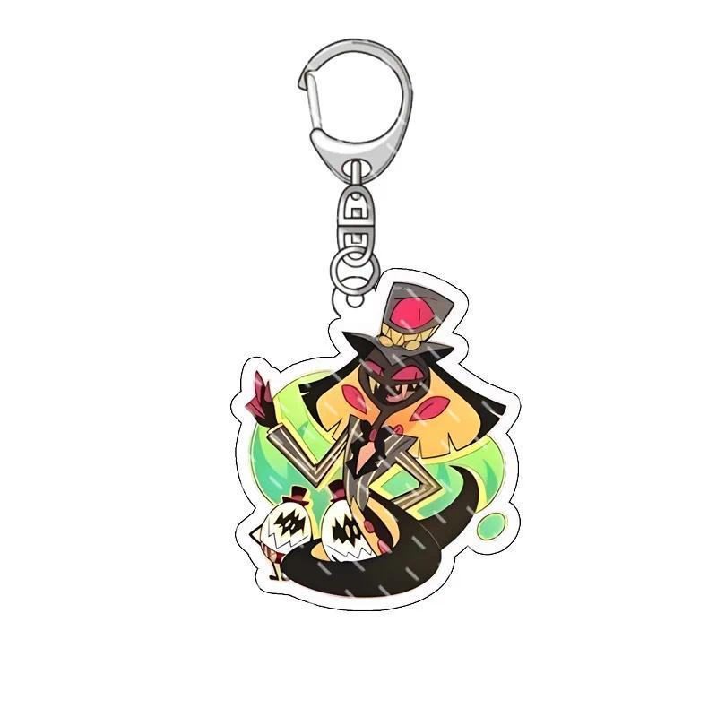 Anime Keychain Hazbin Hotel Cartoon Figure Ad Alastor Sir Pentious Adam The Exorcist Pendant Móc Khóa In Theo Yêu Cầu, Chất Liệu Mica Trong Suốt In 2 Mặt , Dày 4mm 10 Anime Keychain Hazbin Hotel Cartoon Figure Ad Alastor Sir Pentious Adam The Exorcist Pendant Móc Khóa In Theo Yêu Cầu, Chất Liệu Mica Trong Suốt In 2 Mặt , Dày 4mm - Ảnh 10
