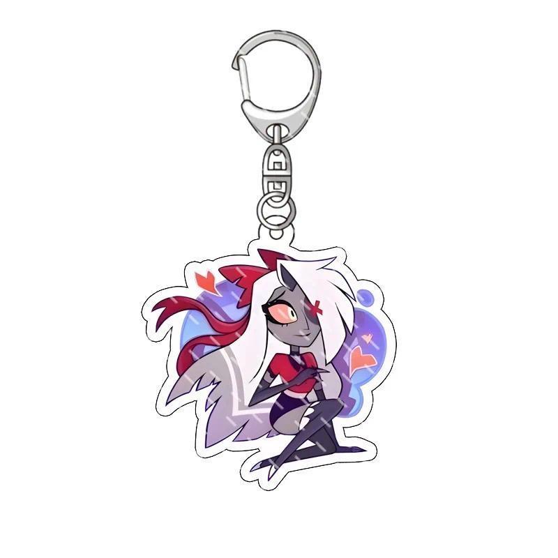 Anime Keychain Hazbin Hotel Cartoon Figure Ad Alastor Sir Pentious Adam The Exorcist Pendant Móc Khóa In Theo Yêu Cầu, Chất Liệu Mica Trong Suốt In 2 Mặt , Dày 4mm 1 Anime Keychain Hazbin Hotel Cartoon Figure Ad Alastor Sir Pentious Adam The Exorcist Pendant Móc Khóa In Theo Yêu Cầu, Chất Liệu Mica Trong Suốt In 2 Mặt , Dày 4mm