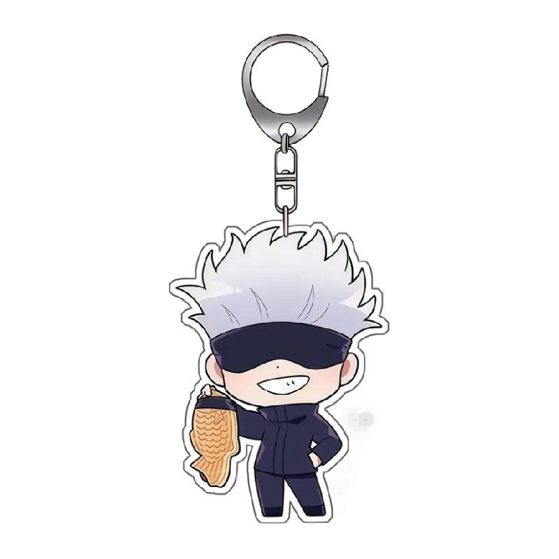 Anime Keychain Jjk Yuji Itadori Nobara Kugisaki Satoru Gojo Utahime Iori Q Version Self-made Móc Khóa In Theo Yêu Cầu, Chất Liệu Mica Trong Suốt In 2 Mặt , Dày 4mm 13 Anime Keychain Jjk Yuji Itadori Nobara Kugisaki Satoru Gojo Utahime Iori Q Version Self-made Móc Khóa In Theo Yêu Cầu, Chất Liệu Mica Trong Suốt In 2 Mặt , Dày 4mm - Ảnh 13