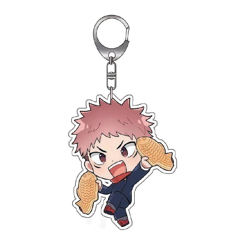 Anime Keychain Jjk Yuji Itadori Nobara Kugisaki Satoru Gojo Utahime Iori Q Version Self-made Móc Khóa In Theo Yêu Cầu, Chất Liệu Mica Trong Suốt In 2 Mặt , Dày 4mm 1 Anime Keychain Jjk Yuji Itadori Nobara Kugisaki Satoru Gojo Utahime Iori Q Version Self-made Móc Khóa In Theo Yêu Cầu, Chất Liệu Mica Trong Suốt In 2 Mặt , Dày 4mm