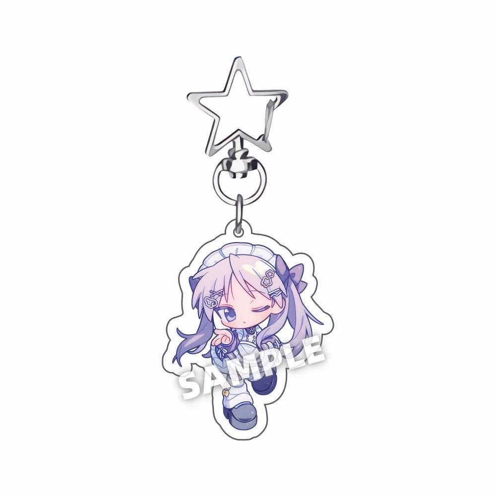 Anime Keychain Lucky Star Acrylic Model Cosplay Charm Accessories Konata Kagami Tsukasa Móc Khóa In Theo Yêu Cầu, Chất Liệu Mica Trong Suốt In 2 Mặt , Dày 4mm 2 Anime Keychain Lucky Star Acrylic Model Cosplay Charm Accessories Konata Kagami Tsukasa Móc Khóa In Theo Yêu Cầu, Chất Liệu Mica Trong Suốt In 2 Mặt , Dày 4mm - Ảnh 2
