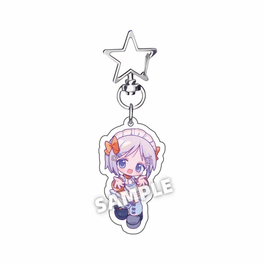 Anime Keychain Lucky Star Acrylic Model Cosplay Charm Accessories Konata Kagami Tsukasa Móc Khóa In Theo Yêu Cầu, Chất Liệu Mica Trong Suốt In 2 Mặt , Dày 4mm 4 Anime Keychain Lucky Star Acrylic Model Cosplay Charm Accessories Konata Kagami Tsukasa Móc Khóa In Theo Yêu Cầu, Chất Liệu Mica Trong Suốt In 2 Mặt , Dày 4mm - Ảnh 4