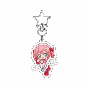 Anime Keychain Lucky Star Acrylic Model Cosplay Charm Accessories Konata Kagami Tsukasa Móc Khóa In Theo Yêu Cầu, Chất Liệu Mica Trong Suốt In 2 Mặt , Dày 4mm