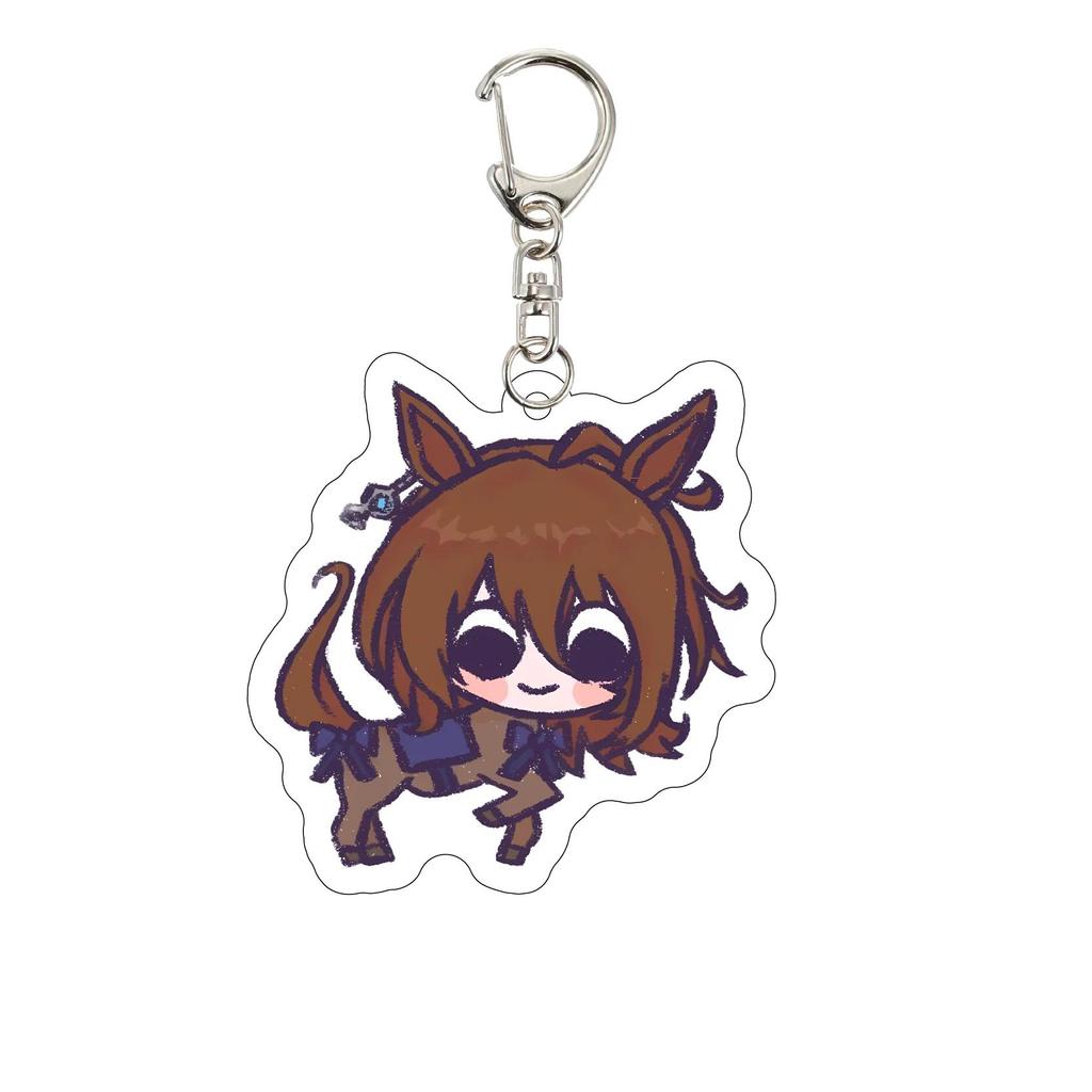 Anime Keychain Merchandise Umamusume Pretty Derby Special Week Acrylic Silent Bell Móc Khóa In Theo Yêu Cầu, Chất Liệu Mica Trong Suốt In 2 Mặt , Dày 4mm 17 Anime Keychain Merchandise Umamusume Pretty Derby Special Week Acrylic Silent Bell Móc Khóa In Theo Yêu Cầu, Chất Liệu Mica Trong Suốt In 2 Mặt , Dày 4mm - Ảnh 17