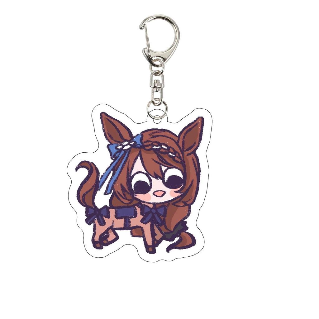 Anime Keychain Merchandise Umamusume Pretty Derby Special Week Acrylic Silent Bell Móc Khóa In Theo Yêu Cầu, Chất Liệu Mica Trong Suốt In 2 Mặt , Dày 4mm 18 Anime Keychain Merchandise Umamusume Pretty Derby Special Week Acrylic Silent Bell Móc Khóa In Theo Yêu Cầu, Chất Liệu Mica Trong Suốt In 2 Mặt , Dày 4mm - Ảnh 18