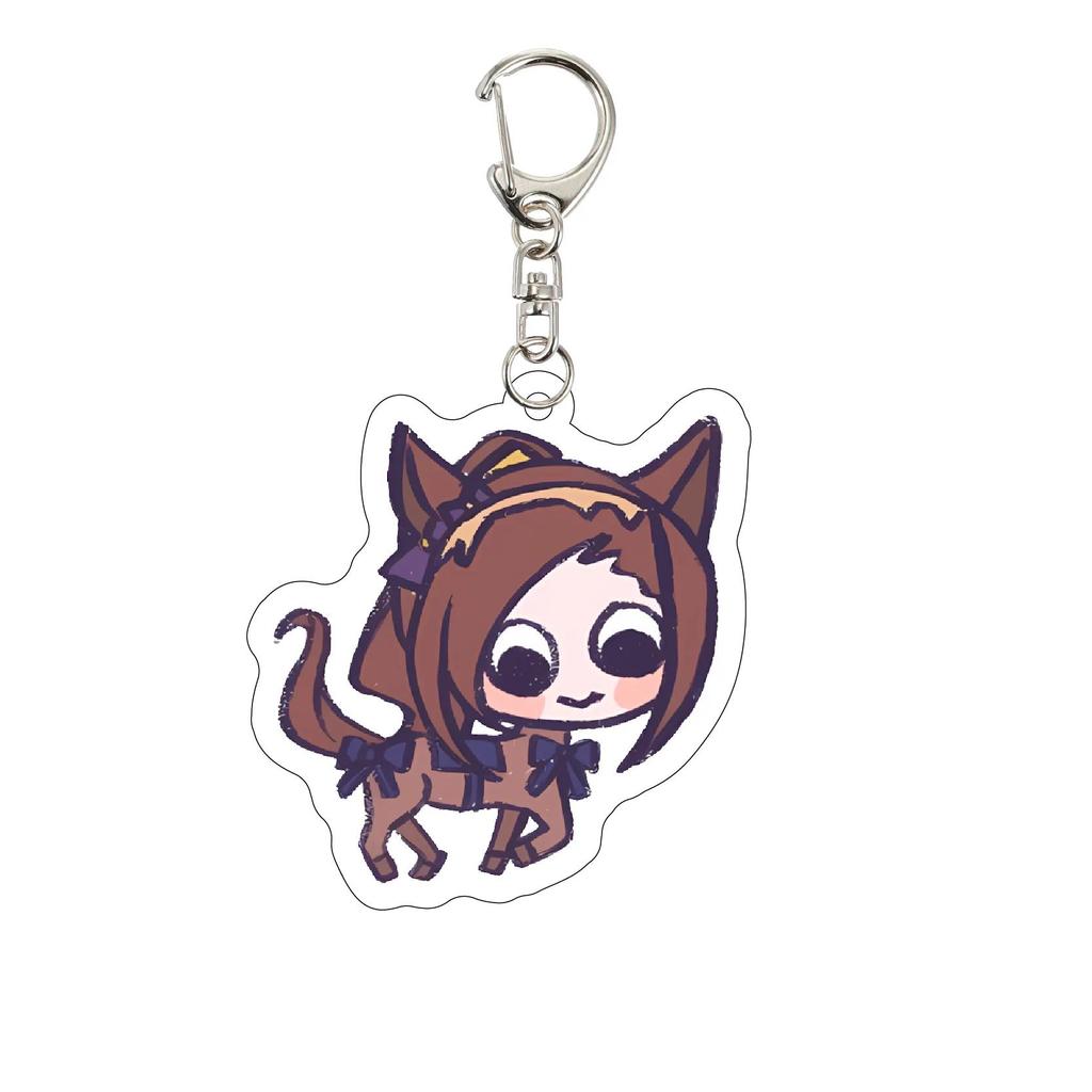 Anime Keychain Merchandise Umamusume Pretty Derby Special Week Acrylic Silent Bell Móc Khóa In Theo Yêu Cầu, Chất Liệu Mica Trong Suốt In 2 Mặt , Dày 4mm 21 Anime Keychain Merchandise Umamusume Pretty Derby Special Week Acrylic Silent Bell Móc Khóa In Theo Yêu Cầu, Chất Liệu Mica Trong Suốt In 2 Mặt , Dày 4mm - Ảnh 21