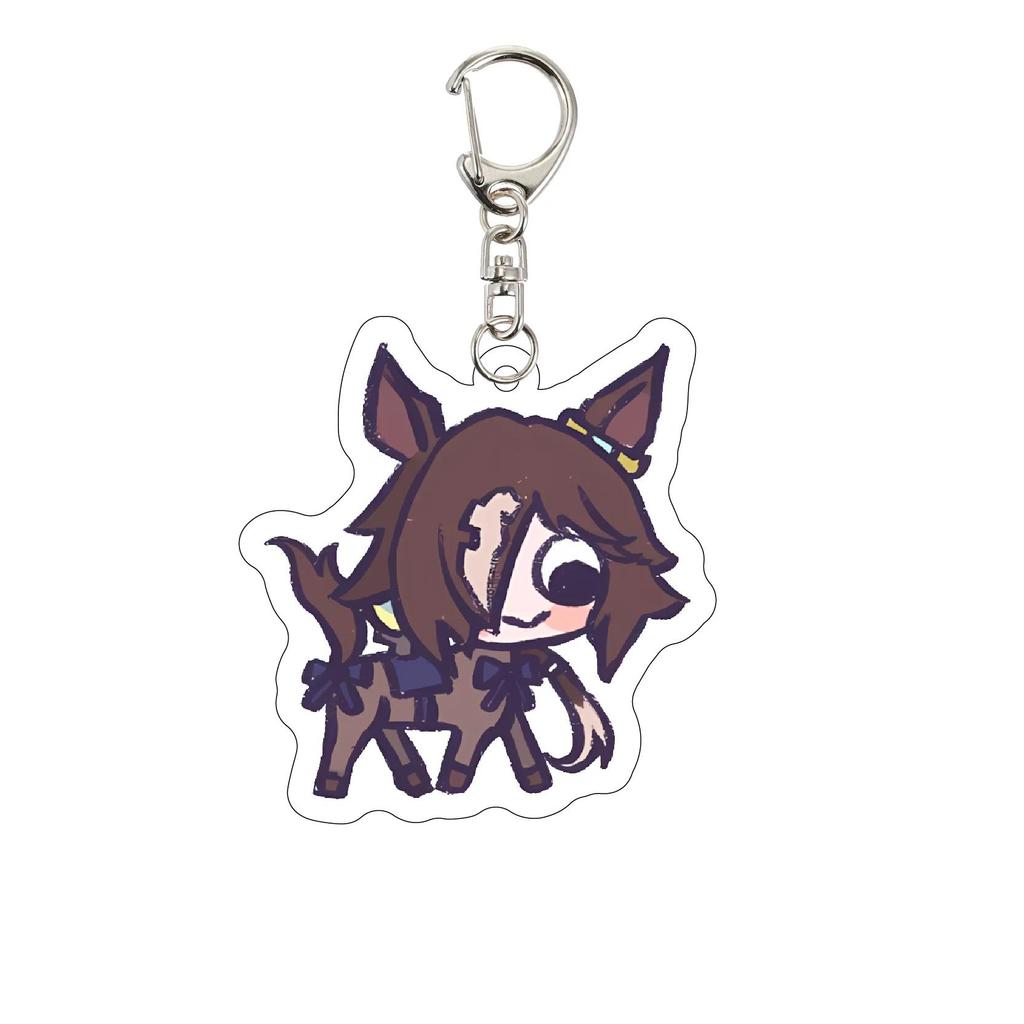 Anime Keychain Merchandise Umamusume Pretty Derby Special Week Acrylic Silent Bell Móc Khóa In Theo Yêu Cầu, Chất Liệu Mica Trong Suốt In 2 Mặt , Dày 4mm 24 Anime Keychain Merchandise Umamusume Pretty Derby Special Week Acrylic Silent Bell Móc Khóa In Theo Yêu Cầu, Chất Liệu Mica Trong Suốt In 2 Mặt , Dày 4mm - Ảnh 24