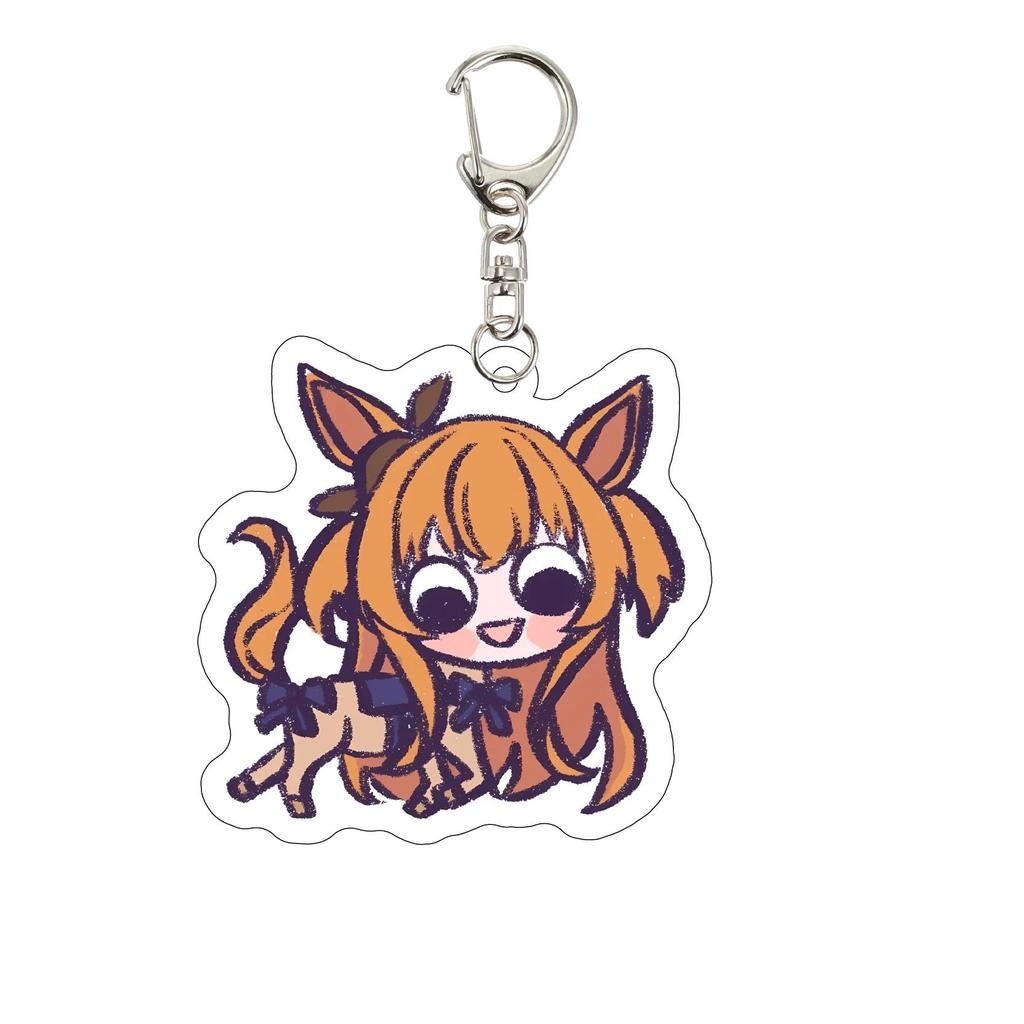 Anime Keychain Merchandise Umamusume Pretty Derby Special Week Acrylic Silent Bell Móc Khóa In Theo Yêu Cầu, Chất Liệu Mica Trong Suốt In 2 Mặt , Dày 4mm 26 Anime Keychain Merchandise Umamusume Pretty Derby Special Week Acrylic Silent Bell Móc Khóa In Theo Yêu Cầu, Chất Liệu Mica Trong Suốt In 2 Mặt , Dày 4mm - Ảnh 26