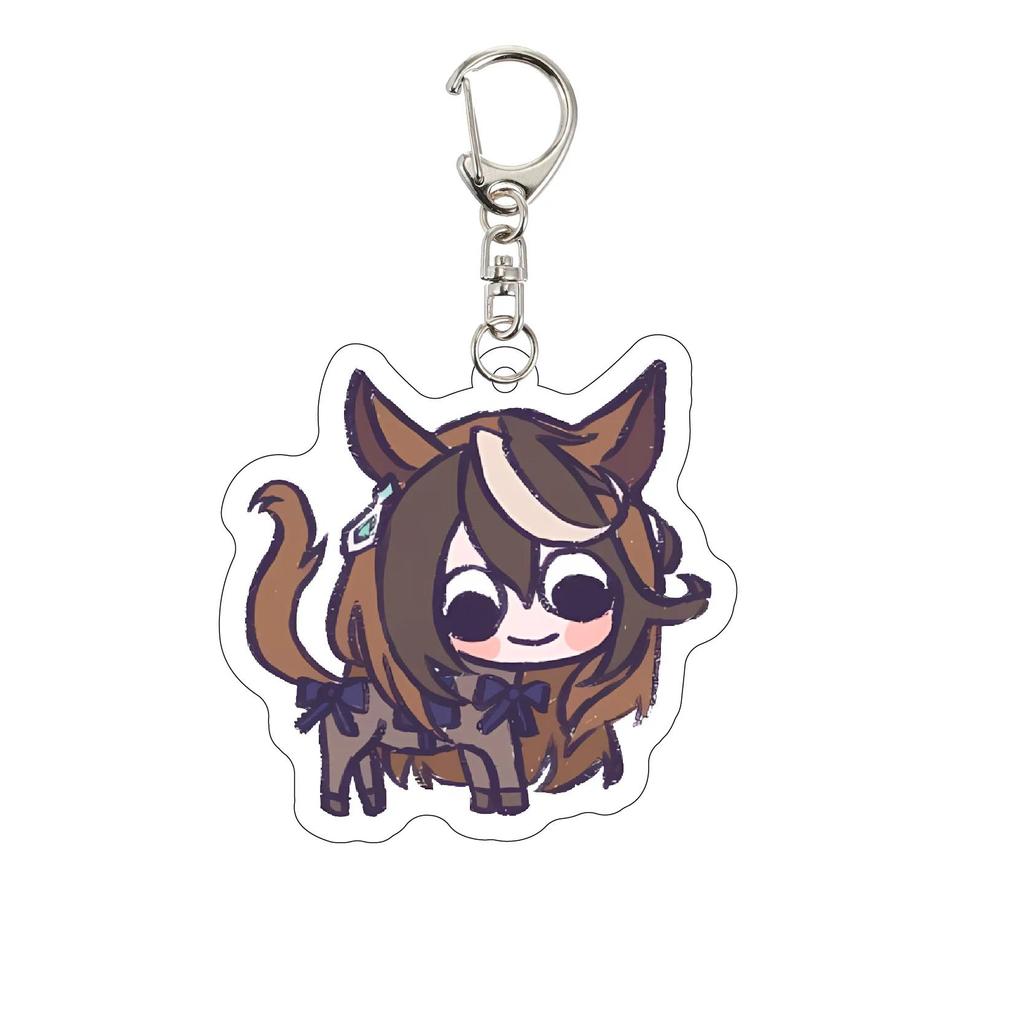 Anime Keychain Merchandise Umamusume Pretty Derby Special Week Acrylic Silent Bell Móc Khóa In Theo Yêu Cầu, Chất Liệu Mica Trong Suốt In 2 Mặt , Dày 4mm 28 Anime Keychain Merchandise Umamusume Pretty Derby Special Week Acrylic Silent Bell Móc Khóa In Theo Yêu Cầu, Chất Liệu Mica Trong Suốt In 2 Mặt , Dày 4mm - Ảnh 28