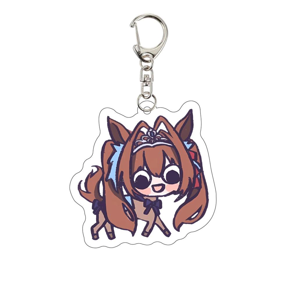 Anime Keychain Merchandise Umamusume Pretty Derby Special Week Acrylic Silent Bell Móc Khóa In Theo Yêu Cầu, Chất Liệu Mica Trong Suốt In 2 Mặt , Dày 4mm 7 Anime Keychain Merchandise Umamusume Pretty Derby Special Week Acrylic Silent Bell Móc Khóa In Theo Yêu Cầu, Chất Liệu Mica Trong Suốt In 2 Mặt , Dày 4mm - Ảnh 7