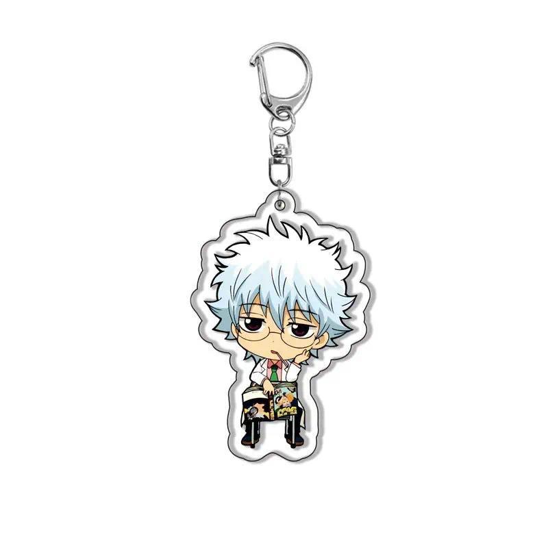 Anime Keychain Okita Sougo Cartoon Keyring Bag Tag Baji Móc Khóa In Theo Yêu Cầu, Chất Liệu Mica Trong Suốt In 2 Mặt , Dày 4mm 4 Anime Keychain Okita Sougo Cartoon Keyring Bag Tag Baji Móc Khóa In Theo Yêu Cầu, Chất Liệu Mica Trong Suốt In 2 Mặt , Dày 4mm - Ảnh 4