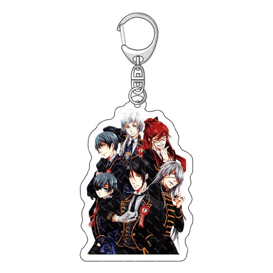 Anime Keychain Sebastian Black Butler Mica Keychain Cartoon Characters Sebastian Ciel Pendent Móc Khóa In Theo Yêu Cầu, Chất Liệu Mica Trong Suốt In 2 Mặt , Dày 4mm 4 Anime Keychain Sebastian Black Butler Mica Keychain Cartoon Characters Sebastian Ciel Pendent Móc Khóa In Theo Yêu Cầu, Chất Liệu Mica Trong Suốt In 2 Mặt , Dày 4mm - Ảnh 4