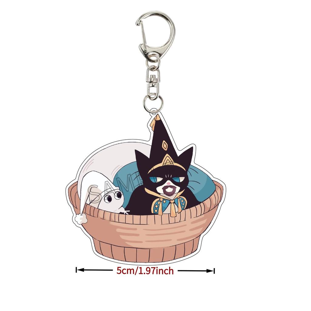 Anime Keychain Witch Hat Atelier Acrylic Coco Qifrey Agott Tetia Richeh Cartoon Figure Móc Khóa In Theo Yêu Cầu, Chất Liệu Mica Trong Suốt In 2 Mặt , Dày 4mm 2 Anime Keychain Witch Hat Atelier Acrylic Coco Qifrey Agott Tetia Richeh Cartoon Figure Móc Khóa In Theo Yêu Cầu, Chất Liệu Mica Trong Suốt In 2 Mặt , Dày 4mm - Ảnh 2