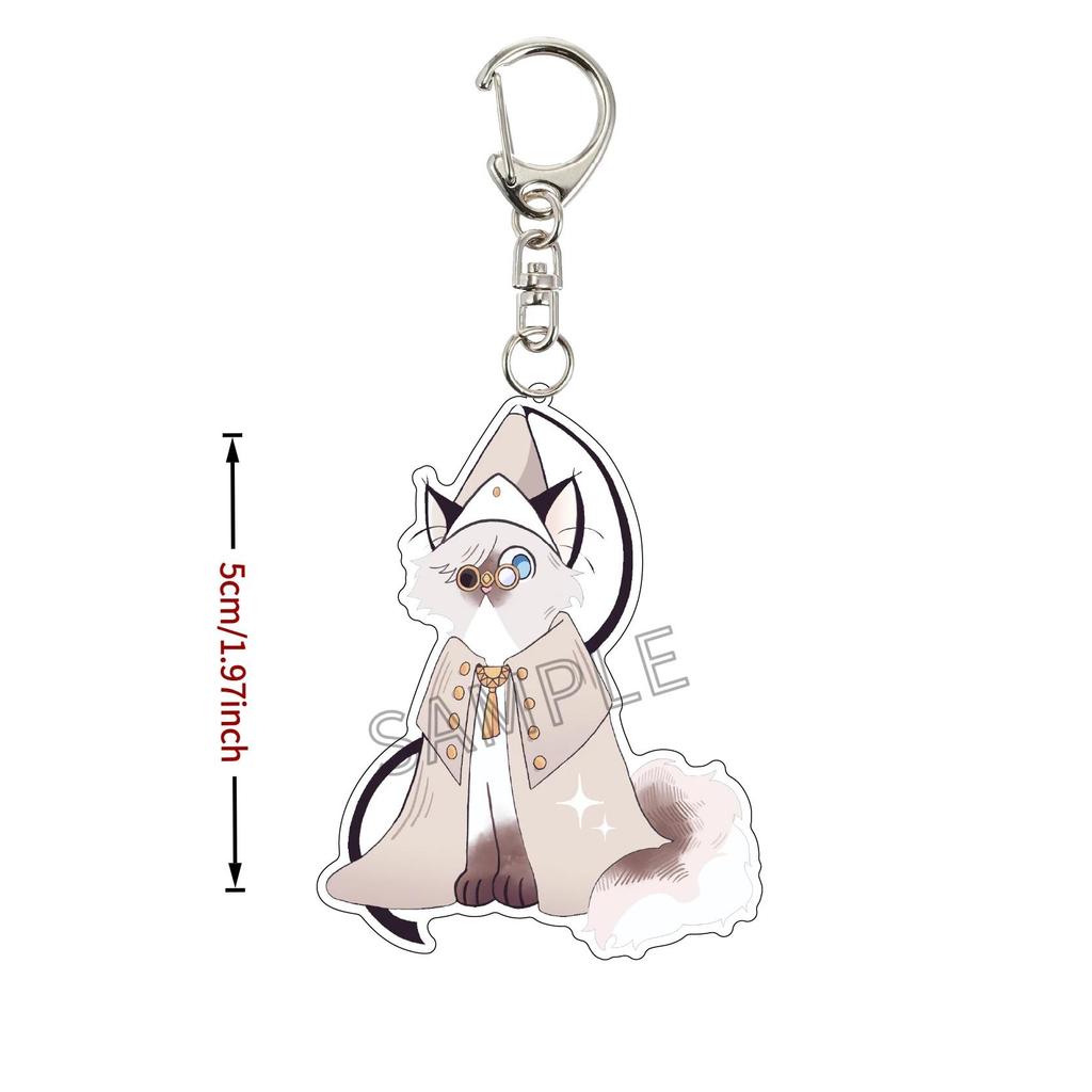 Anime Keychain Witch Hat Atelier Acrylic Coco Qifrey Agott Tetia Richeh Cartoon Figure Móc Khóa In Theo Yêu Cầu, Chất Liệu Mica Trong Suốt In 2 Mặt , Dày 4mm 3 Anime Keychain Witch Hat Atelier Acrylic Coco Qifrey Agott Tetia Richeh Cartoon Figure Móc Khóa In Theo Yêu Cầu, Chất Liệu Mica Trong Suốt In 2 Mặt , Dày 4mm - Ảnh 3