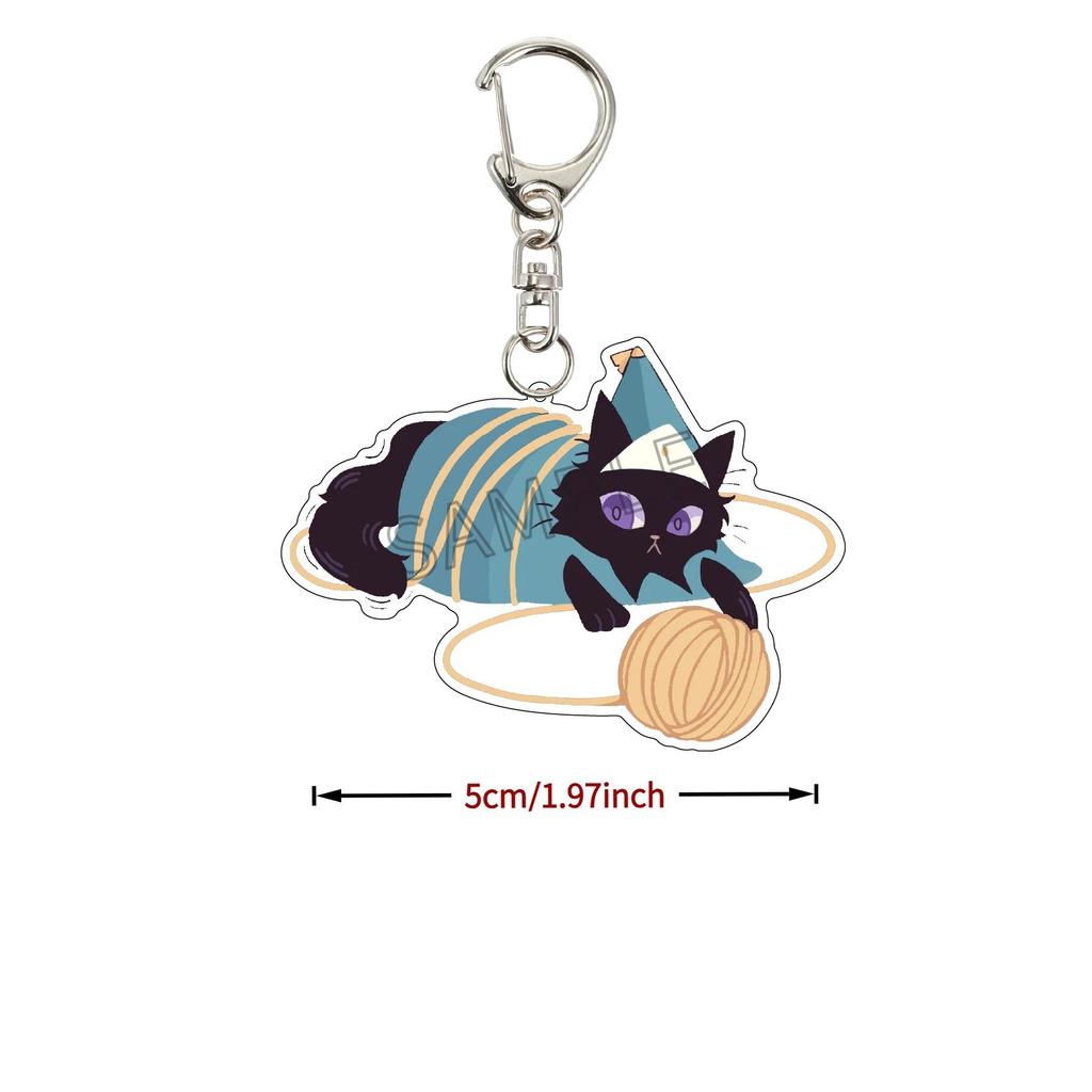 Anime Keychain Witch Hat Atelier Acrylic Coco Qifrey Agott Tetia Richeh Cartoon Figure Móc Khóa In Theo Yêu Cầu, Chất Liệu Mica Trong Suốt In 2 Mặt , Dày 4mm 4 Anime Keychain Witch Hat Atelier Acrylic Coco Qifrey Agott Tetia Richeh Cartoon Figure Móc Khóa In Theo Yêu Cầu, Chất Liệu Mica Trong Suốt In 2 Mặt , Dày 4mm - Ảnh 4