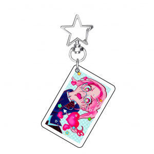 Anime Keychains Alien Stage Car Acrylic Stand Keychain Mizi Sua Till Ivan Hyuna Luka S Móc Khóa In Theo Yêu Cầu, Chất Liệu Mica Trong Suốt In 2 Mặt , Dày 4mm