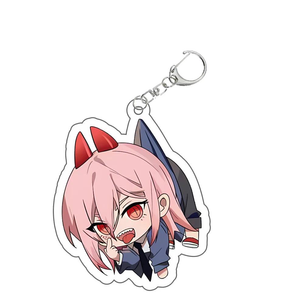 Anime Keychains Chainsaw Man Acrylic Car Keychains Accessories Kawaii Bag Charm Keyring S For Móc Khóa In Theo Yêu Cầu, Chất Liệu Mica Trong Suốt In 2 Mặt , Dày 4mm 3 Anime Keychains Chainsaw Man Acrylic Car Keychains Accessories Kawaii Bag Charm Keyring S For Móc Khóa In Theo Yêu Cầu, Chất Liệu Mica Trong Suốt In 2 Mặt , Dày 4mm - Ảnh 3