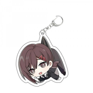 Anime Keychains Chainsaw Man Acrylic Car Keychains Accessories Kawaii Bag Charm Keyring S For Móc Khóa In Theo Yêu Cầu, Chất Liệu Mica Trong Suốt In 2 Mặt , Dày 4mm
