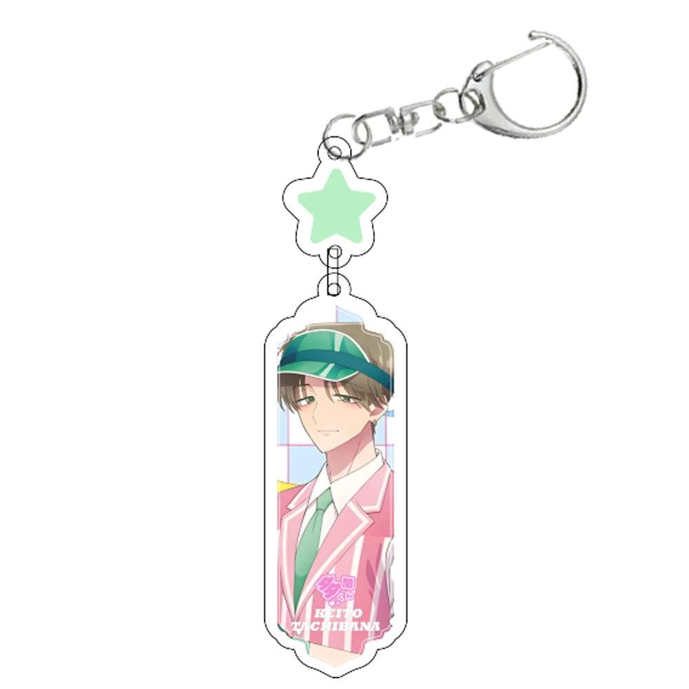 Anime Keychains Tamon's B-side Tamon Fukuhara Keito Tachibana Acrylic Bag Cosplay Keyring Móc Khóa In Theo Yêu Cầu, Chất Liệu Mica Trong Suốt In 2 Mặt , Dày 4mm 3 Anime Keychains Tamon's B-side Tamon Fukuhara Keito Tachibana Acrylic Bag Cosplay Keyring Móc Khóa In Theo Yêu Cầu, Chất Liệu Mica Trong Suốt In 2 Mặt , Dày 4mm - Ảnh 3