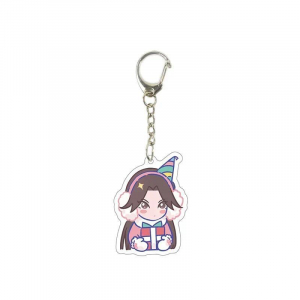 Anime Killer Seven Scissor Seven Mica Keychain Killer Seven Face Hanging Girl Boy Cartoon Móc Khóa In Theo Yêu Cầu, Chất Liệu Mica Trong Suốt In 2 Mặt , Dày 4mm