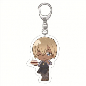 Anime Kuroba Kaito Detective Conan Acrylic Keychain Fashion Bag Ornaments Keyring Girl Móc Khóa In Theo Yêu Cầu, Chất Liệu Mica Trong Suốt In 2 Mặt , Dày 4mm