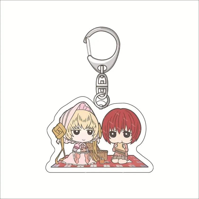 Anime Magical Bride Acrylic Keychain Cartoon Figure Chise Hatori Double-sided Pendant Key Móc Khóa In Theo Yêu Cầu, Chất Liệu Mica Trong Suốt In 2 Mặt , Dày 4mm 9 Anime Magical Bride Acrylic Keychain Cartoon Figure Chise Hatori Double-sided Pendant Key Móc Khóa In Theo Yêu Cầu, Chất Liệu Mica Trong Suốt In 2 Mặt , Dày 4mm - Ảnh 9