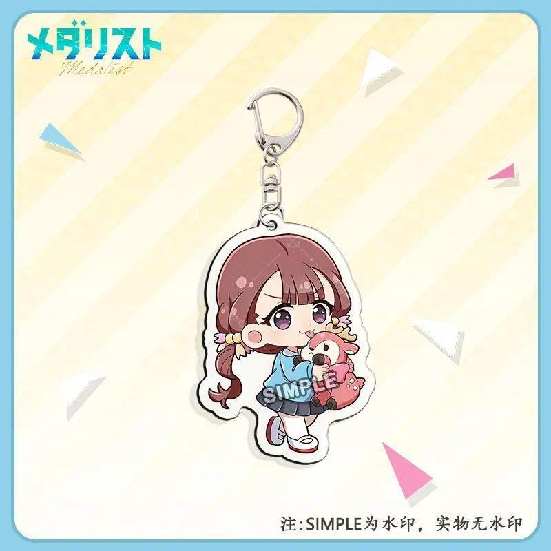 Anime Medalist Yuitsuka Inori Acrylic Keychain Lovely Mica Fun Creative Friends Kingring Móc Khóa In Theo Yêu Cầu, Chất Liệu Mica Trong Suốt In 2 Mặt , Dày 4mm 2 Anime Medalist Yuitsuka Inori Acrylic Keychain Lovely Mica Fun Creative Friends Kingring Móc Khóa In Theo Yêu Cầu, Chất Liệu Mica Trong Suốt In 2 Mặt , Dày 4mm - Ảnh 2