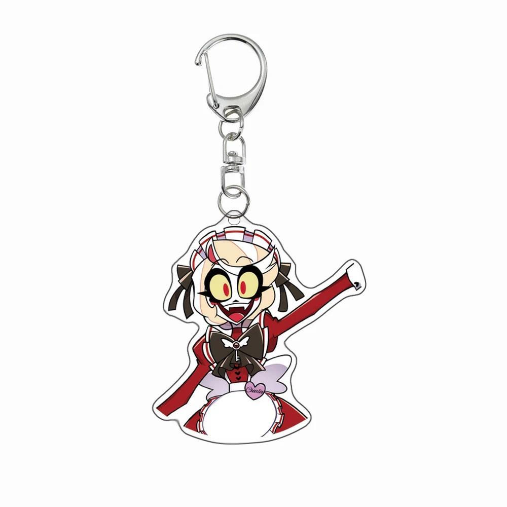 Anime Mica Keychain For Hazbin Hotel Alastor Velvet Sir Pentious Charlie Vaggie Mica Key Móc Khóa In Theo Yêu Cầu, Chất Liệu Mica Trong Suốt In 2 Mặt , Dày 4mm 13 Anime Mica Keychain For Hazbin Hotel Alastor Velvet Sir Pentious Charlie Vaggie Mica Key Móc Khóa In Theo Yêu Cầu, Chất Liệu Mica Trong Suốt In 2 Mặt , Dày 4mm - Ảnh 13