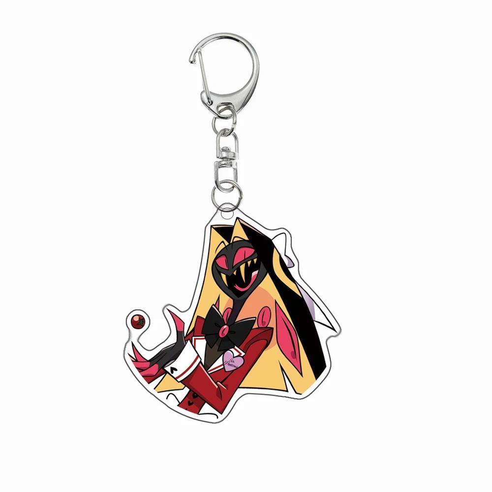 Anime Mica Keychain For Hazbin Hotel Alastor Velvet Sir Pentious Charlie Vaggie Mica Key Móc Khóa In Theo Yêu Cầu, Chất Liệu Mica Trong Suốt In 2 Mặt , Dày 4mm 15 Anime Mica Keychain For Hazbin Hotel Alastor Velvet Sir Pentious Charlie Vaggie Mica Key Móc Khóa In Theo Yêu Cầu, Chất Liệu Mica Trong Suốt In 2 Mặt , Dày 4mm - Ảnh 15
