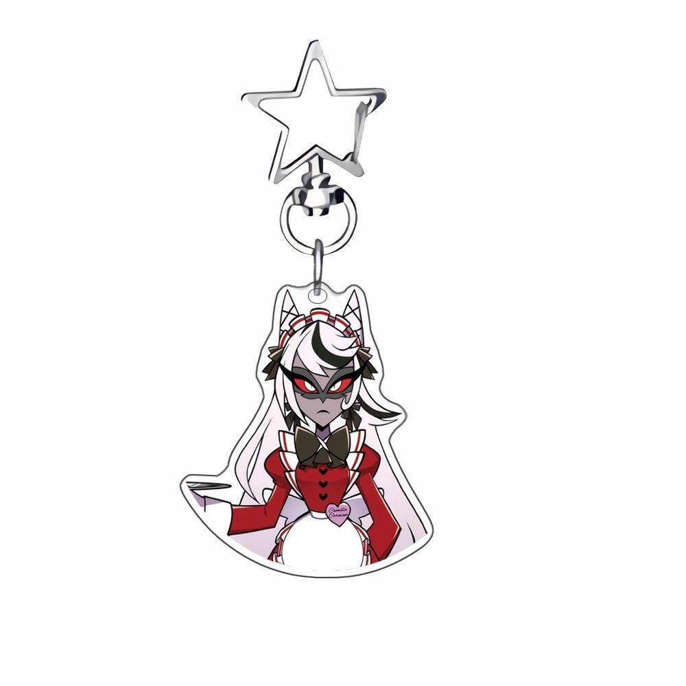 Anime Mica Keychain For Hazbin Hotel Alastor Velvet Sir Pentious Charlie Vaggie Mica Key Móc Khóa In Theo Yêu Cầu, Chất Liệu Mica Trong Suốt In 2 Mặt , Dày 4mm 19 Anime Mica Keychain For Hazbin Hotel Alastor Velvet Sir Pentious Charlie Vaggie Mica Key Móc Khóa In Theo Yêu Cầu, Chất Liệu Mica Trong Suốt In 2 Mặt , Dày 4mm - Ảnh 19