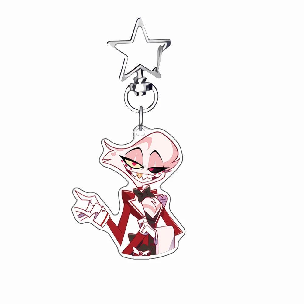 Anime Mica Keychain For Hazbin Hotel Alastor Velvet Sir Pentious Charlie Vaggie Mica Key Móc Khóa In Theo Yêu Cầu, Chất Liệu Mica Trong Suốt In 2 Mặt , Dày 4mm 20 Anime Mica Keychain For Hazbin Hotel Alastor Velvet Sir Pentious Charlie Vaggie Mica Key Móc Khóa In Theo Yêu Cầu, Chất Liệu Mica Trong Suốt In 2 Mặt , Dày 4mm - Ảnh 20