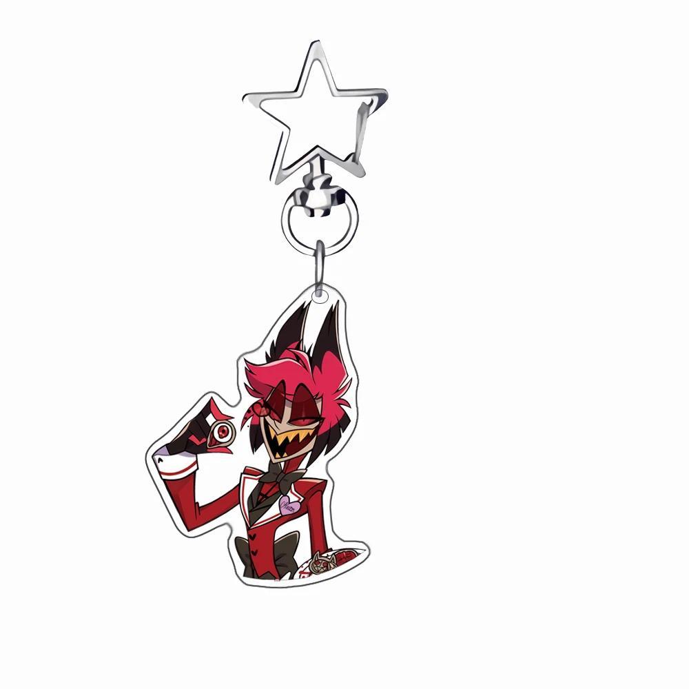 Anime Mica Keychain For Hazbin Hotel Alastor Velvet Sir Pentious Charlie Vaggie Mica Key Móc Khóa In Theo Yêu Cầu, Chất Liệu Mica Trong Suốt In 2 Mặt , Dày 4mm 21 Anime Mica Keychain For Hazbin Hotel Alastor Velvet Sir Pentious Charlie Vaggie Mica Key Móc Khóa In Theo Yêu Cầu, Chất Liệu Mica Trong Suốt In 2 Mặt , Dày 4mm - Ảnh 21