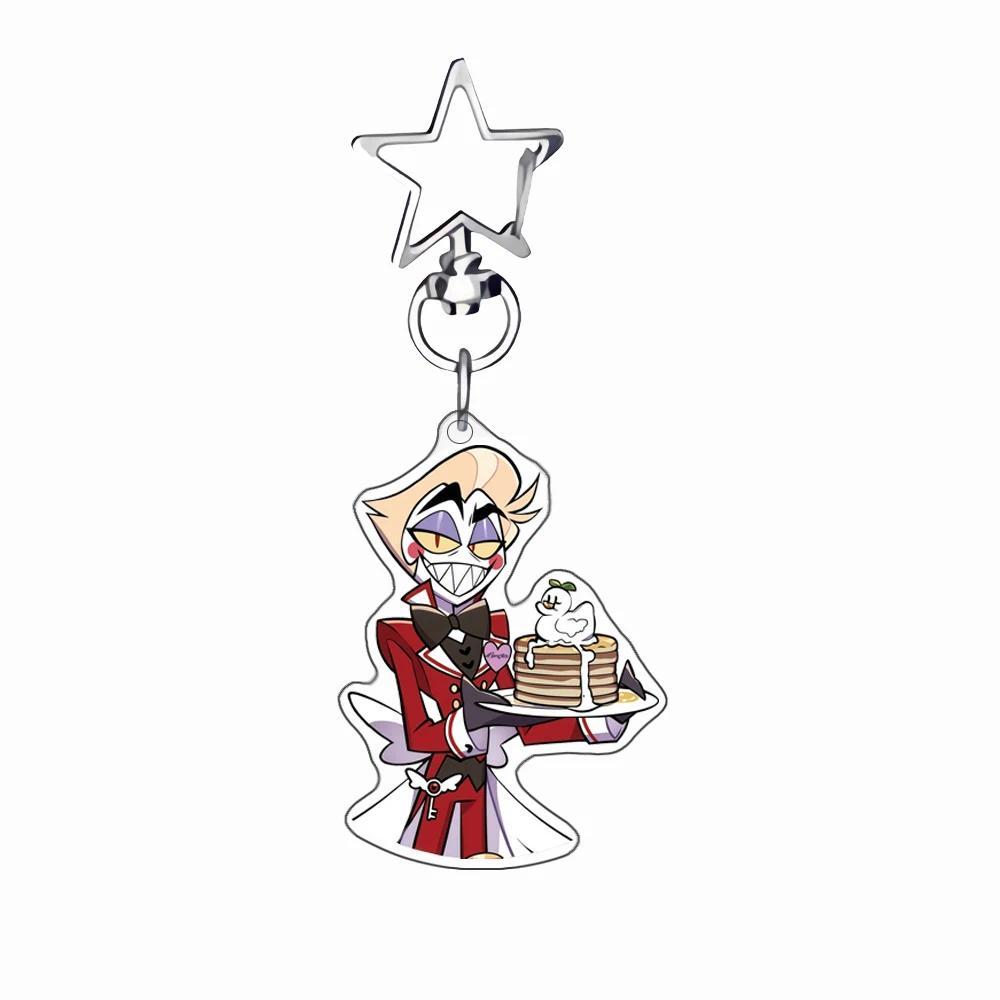 Anime Mica Keychain For Hazbin Hotel Alastor Velvet Sir Pentious Charlie Vaggie Mica Key Móc Khóa In Theo Yêu Cầu, Chất Liệu Mica Trong Suốt In 2 Mặt , Dày 4mm 24 Anime Mica Keychain For Hazbin Hotel Alastor Velvet Sir Pentious Charlie Vaggie Mica Key Móc Khóa In Theo Yêu Cầu, Chất Liệu Mica Trong Suốt In 2 Mặt , Dày 4mm - Ảnh 24