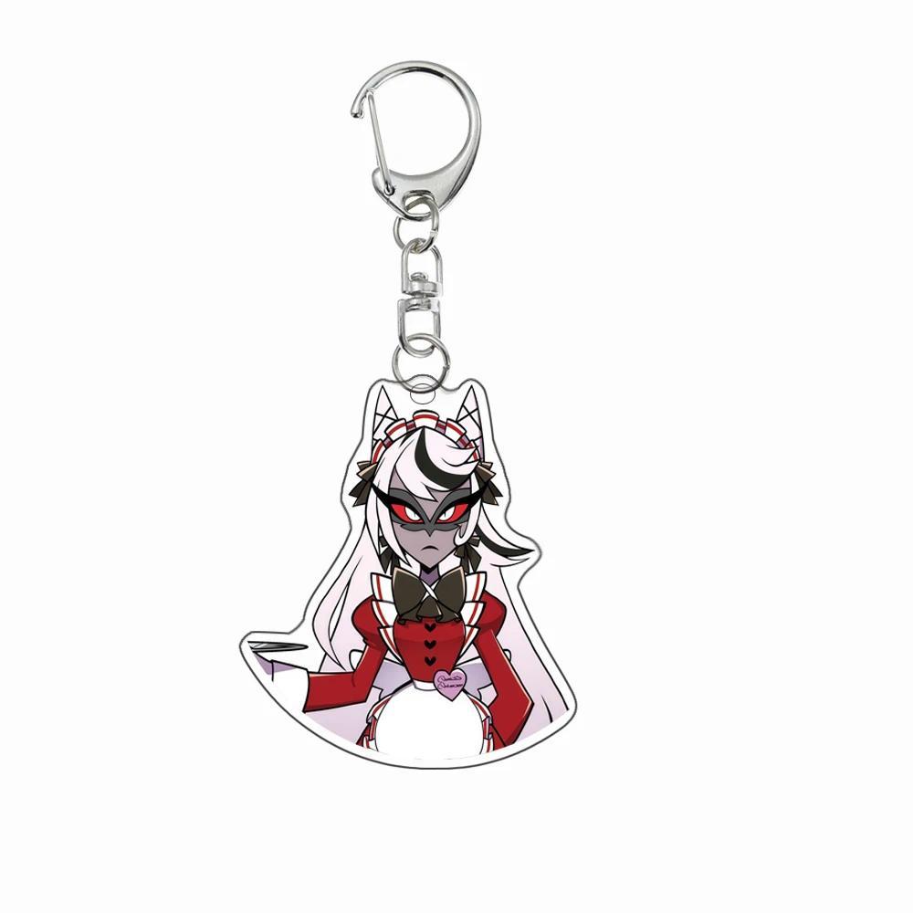 Anime Mica Keychain For Hazbin Hotel Alastor Velvet Sir Pentious Charlie Vaggie Mica Key Móc Khóa In Theo Yêu Cầu, Chất Liệu Mica Trong Suốt In 2 Mặt , Dày 4mm 6 Anime Mica Keychain For Hazbin Hotel Alastor Velvet Sir Pentious Charlie Vaggie Mica Key Móc Khóa In Theo Yêu Cầu, Chất Liệu Mica Trong Suốt In 2 Mặt , Dày 4mm - Ảnh 6