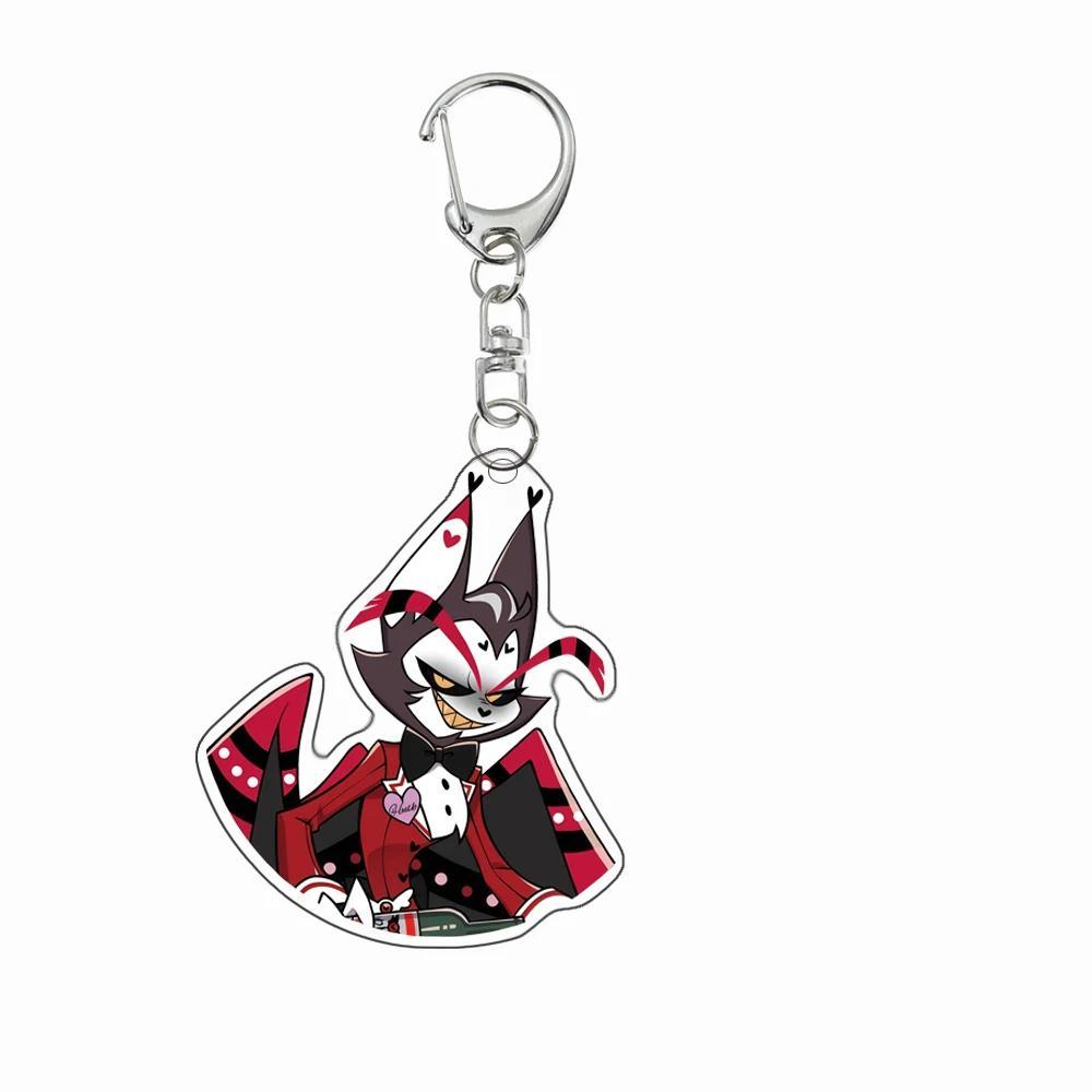 Anime Mica Keychain For Hazbin Hotel Alastor Velvet Sir Pentious Charlie Vaggie Mica Key Móc Khóa In Theo Yêu Cầu, Chất Liệu Mica Trong Suốt In 2 Mặt , Dày 4mm 8 Anime Mica Keychain For Hazbin Hotel Alastor Velvet Sir Pentious Charlie Vaggie Mica Key Móc Khóa In Theo Yêu Cầu, Chất Liệu Mica Trong Suốt In 2 Mặt , Dày 4mm - Ảnh 8