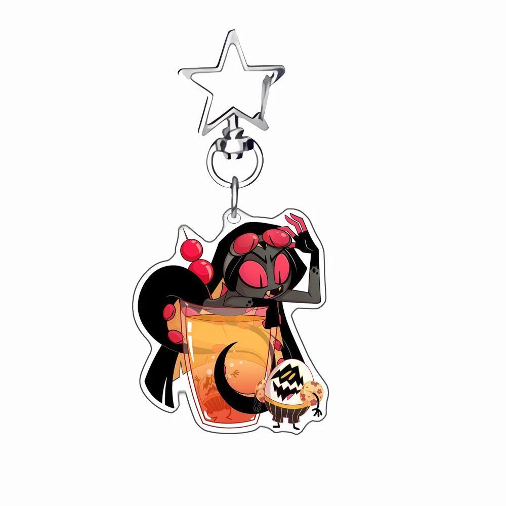 Anime Mica Keychain For Hazbin Hotel Lucifer Vaggie Charlie Diy Mica Key Buckle Keychain Móc Khóa In Theo Yêu Cầu, Chất Liệu Mica Trong Suốt In 2 Mặt , Dày 4mm 14 Anime Mica Keychain For Hazbin Hotel Lucifer Vaggie Charlie Diy Mica Key Buckle Keychain Móc Khóa In Theo Yêu Cầu, Chất Liệu Mica Trong Suốt In 2 Mặt , Dày 4mm - Ảnh 14