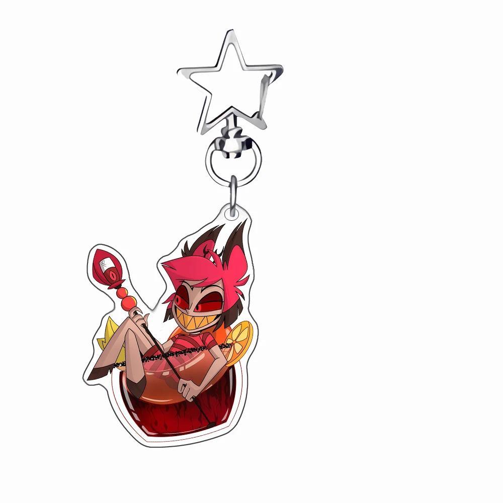Anime Mica Keychain For Hazbin Hotel Lucifer Vaggie Charlie Diy Mica Key Buckle Keychain Móc Khóa In Theo Yêu Cầu, Chất Liệu Mica Trong Suốt In 2 Mặt , Dày 4mm 7 Anime Mica Keychain For Hazbin Hotel Lucifer Vaggie Charlie Diy Mica Key Buckle Keychain Móc Khóa In Theo Yêu Cầu, Chất Liệu Mica Trong Suốt In 2 Mặt , Dày 4mm - Ảnh 7